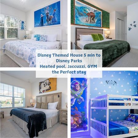 Themed Disney House 5 Min To Disney Parks, Heated Pool, Jacuzzi, Gym And More Орландо Екстер'єр фото