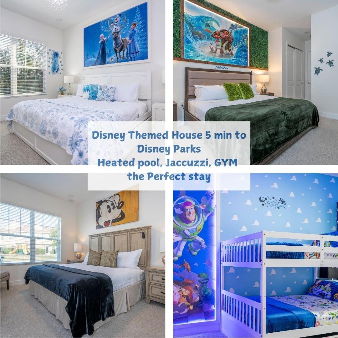 Themed Disney House 5 Min To Disney Parks, Heated Pool, Jacuzzi, Gym And More Орландо Екстер'єр фото